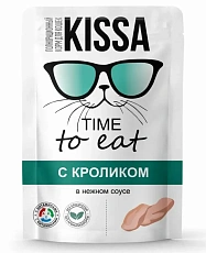 Kissa Пауч для кошек (Кролик в соусе)